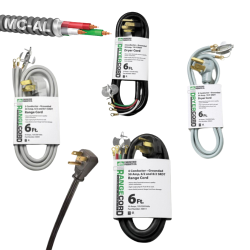 Wire, Cords & Cables